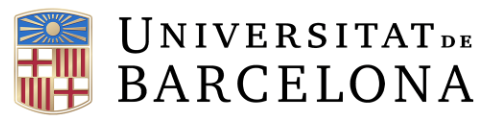 Universitat de Barcelona (UB) Logo
