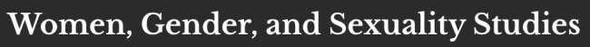 Washington University Department of Women, Gender, and Sexuality Studies Logo