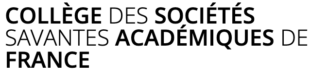 Collège des Sociétés Savantes Académiques de France Logo