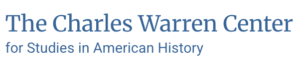Charles Warren Center for Studies in American History Logo
